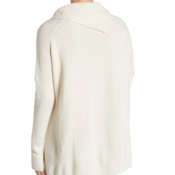 Drape Collar Wool Blend Sweater from ALLSAINTS - Picture 2 of 7